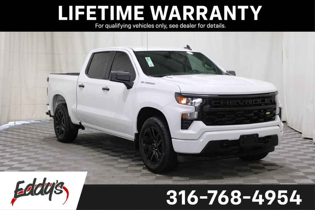 Used 2024 Chevrolet Silverado 1500 Custom Truck Crew Cab