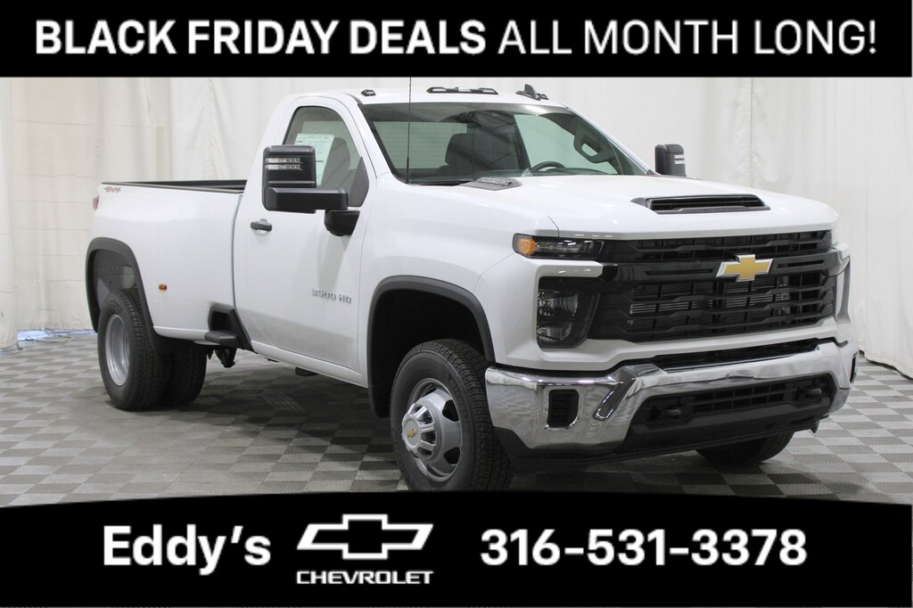 New 2026 Chevrolet Silverado 3500 HD Work Truck Regular Cab Pickup