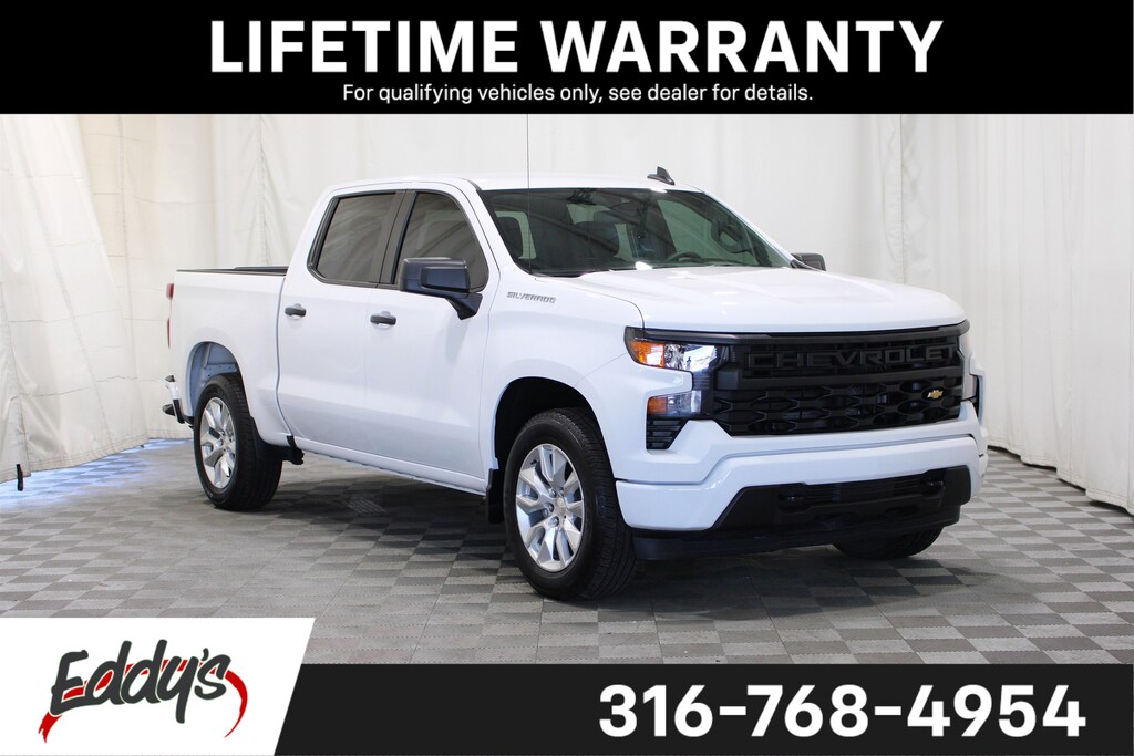 Used 2024 Chevrolet Silverado 1500 Custom Truck Crew Cab