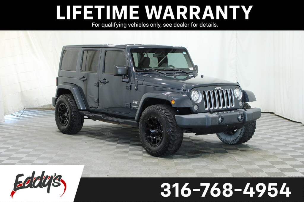 Used 2018 Jeep Wrangler JK Unlimited Sahara 4x4 SUV