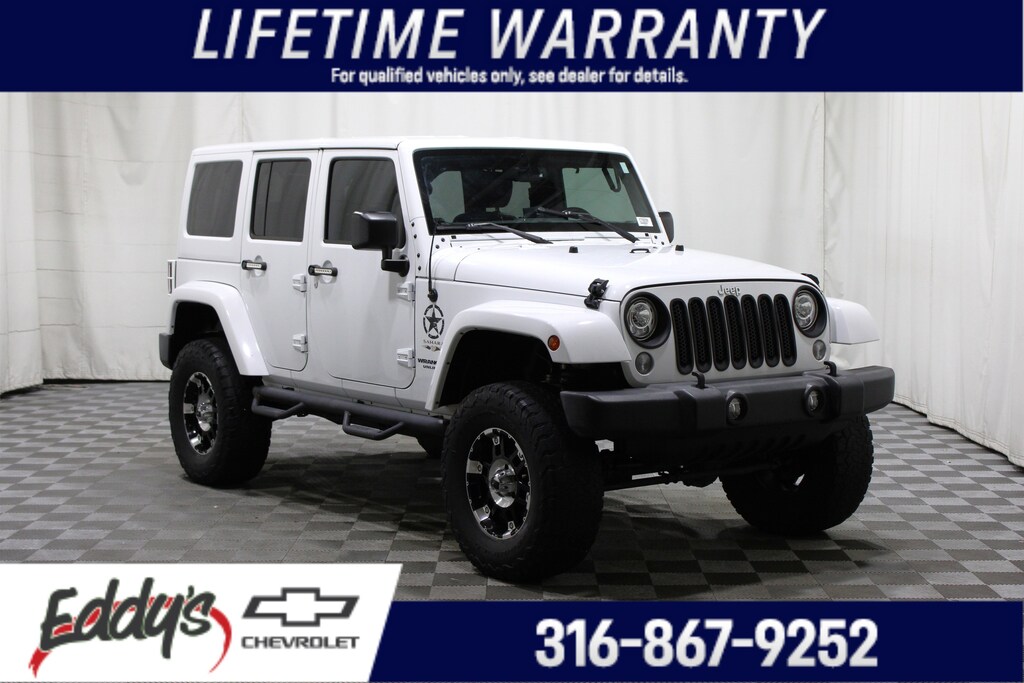 Used 2017 Jeep Wrangler JK Unlimited Sahara 4x4 SUV