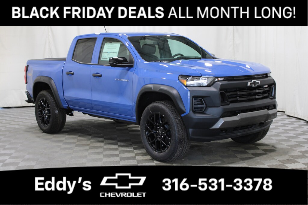 New 2026 Chevrolet Colorado Trail Boss Crew Cab Pickup