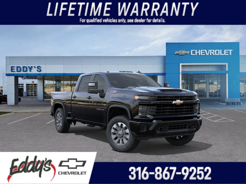 New 2026 Chevrolet Silverado 2500 HD Custom Crew Cab Pickup