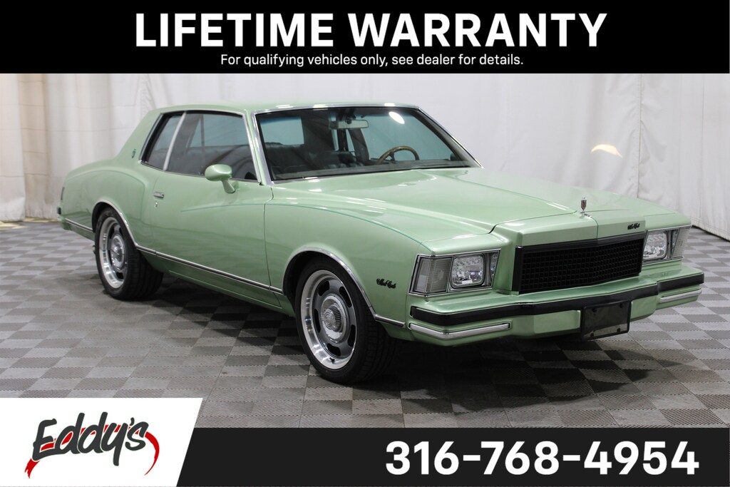 Used 1978 Chevrolet Monte Carlo V8 COUPE