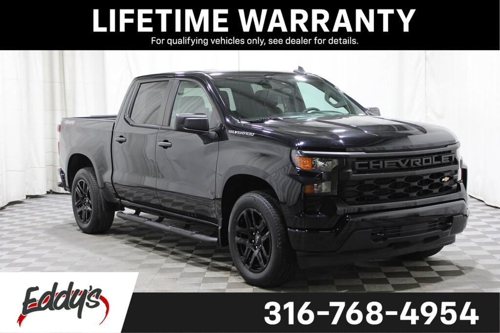 Used 2022 Chevrolet Silverado 1500 Custom Truck Crew Cab