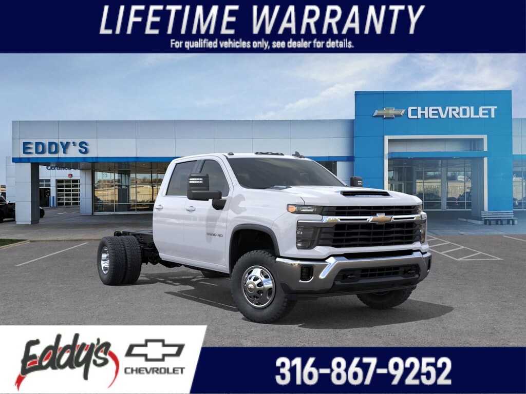 New 2026 Chevrolet Silverado 3500 HD Chassis LT Crew Cab Chassis-Cab