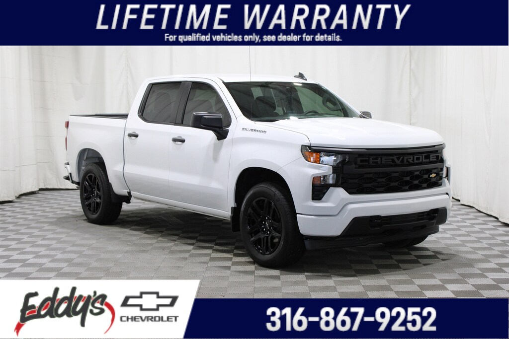 Used 2024 Chevrolet Silverado 1500 Custom Truck Crew Cab