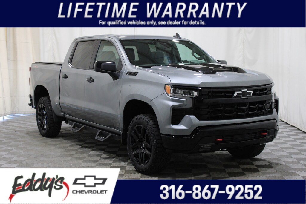 Used 2023 Chevrolet Silverado 1500 LT Trail Boss Truck Crew Cab