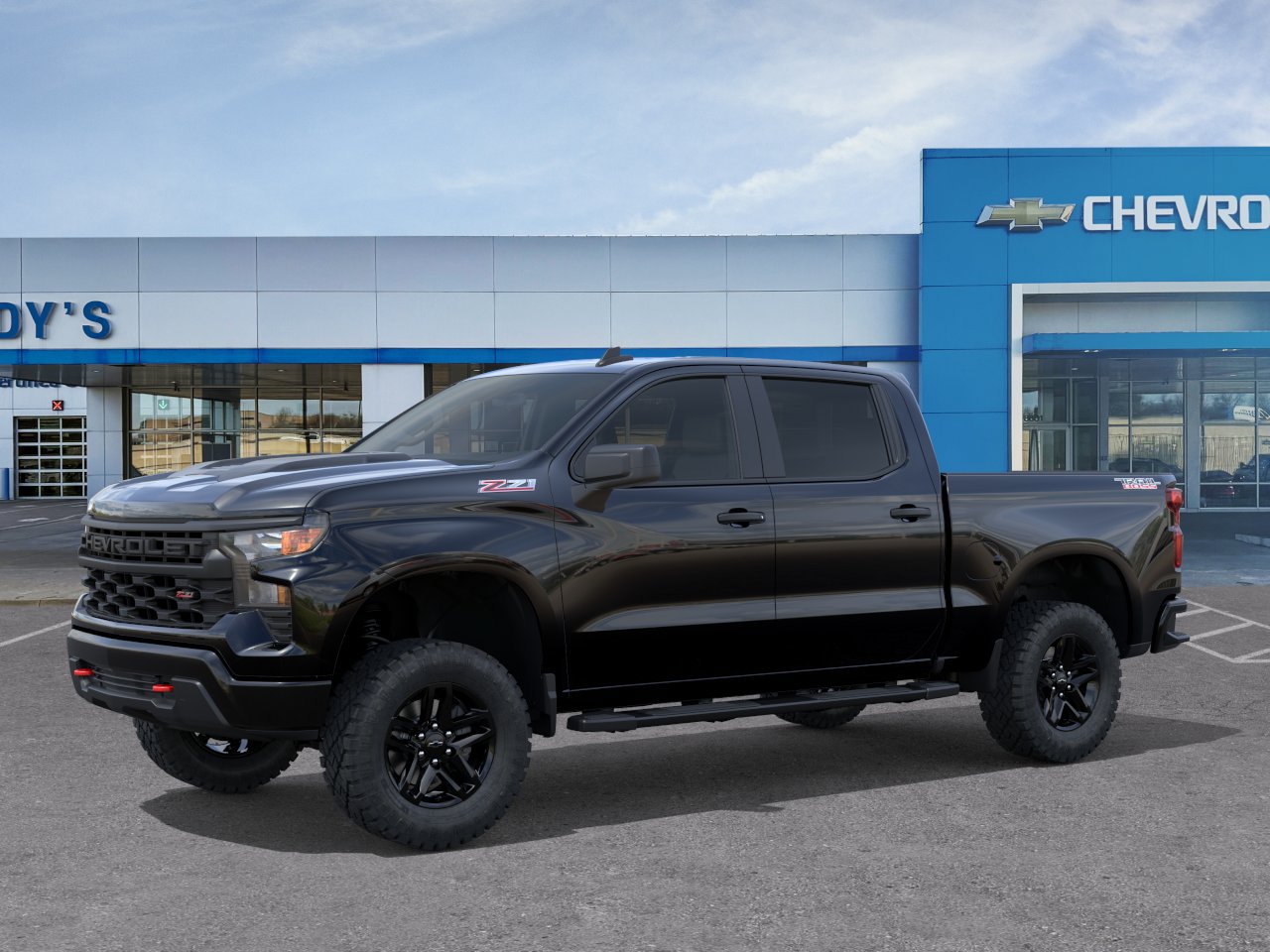 New 2026 Chevrolet Silverado 1500 Custom Trail Boss Crew Cab Pickup