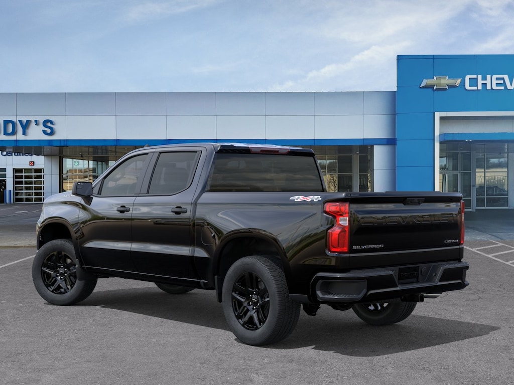 New 2026 Chevrolet Silverado 1500 Custom Crew Cab Pickup