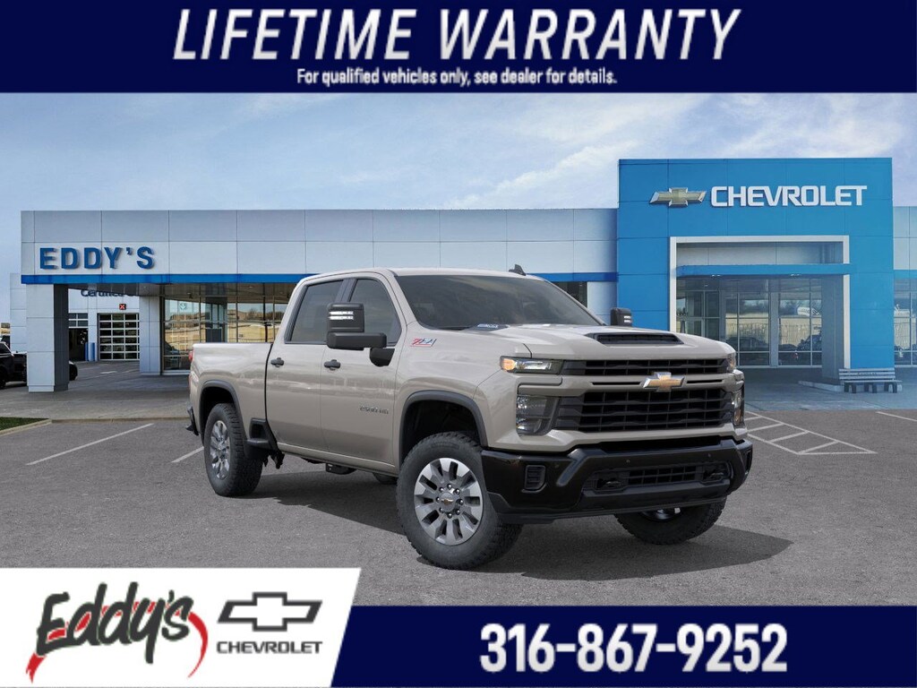 New 2026 Chevrolet Silverado 2500 HD Custom Crew Cab Pickup