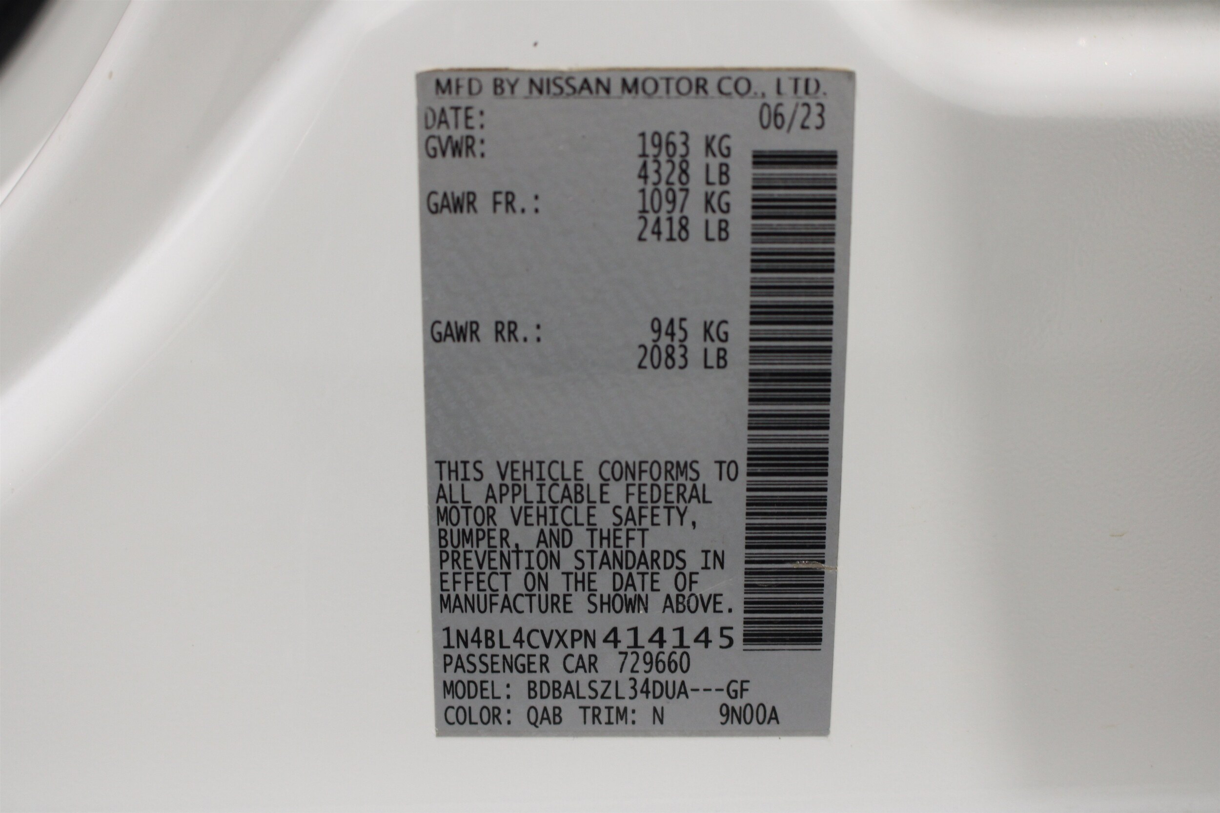 2023 Nissan Altima SR - Photo 36