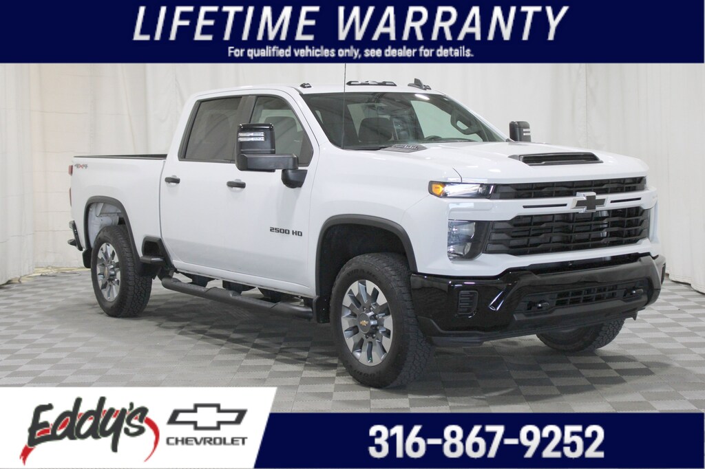 Used 2024 Chevrolet Silverado 2500 HD Custom Truck Crew Cab