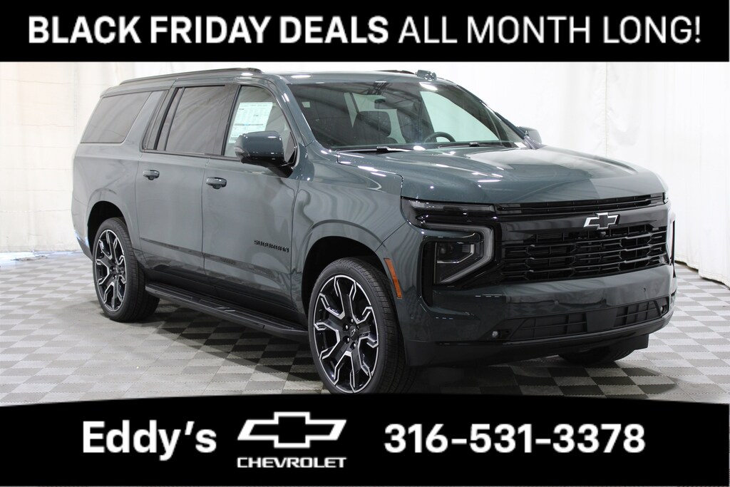 New 2026 Chevrolet Suburban RST Sport Utility