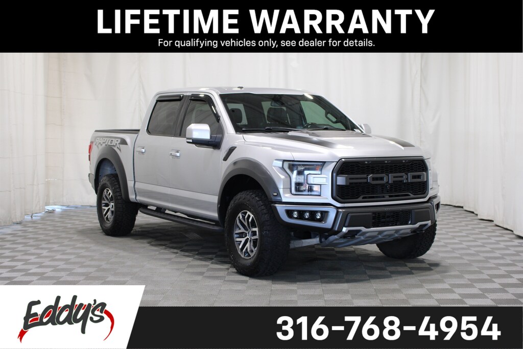 Used 2017 Ford F-150 Raptor Truck SuperCrew Cab