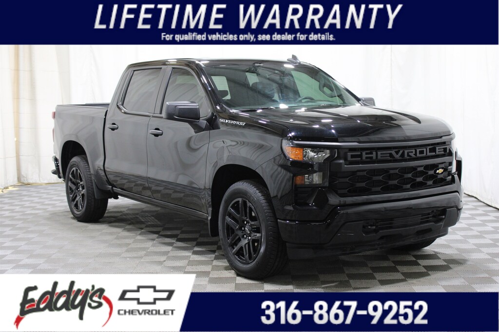 Used 2022 Chevrolet Silverado 1500 Custom Truck Crew Cab