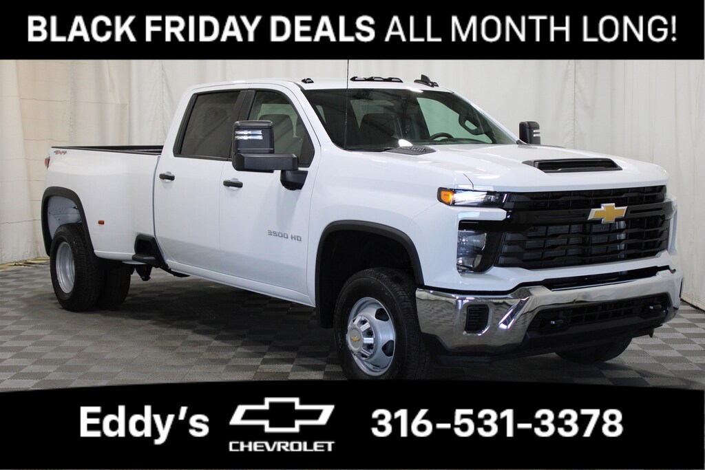 New 2026 Chevrolet Silverado 3500 HD Work Truck Crew Cab Pickup