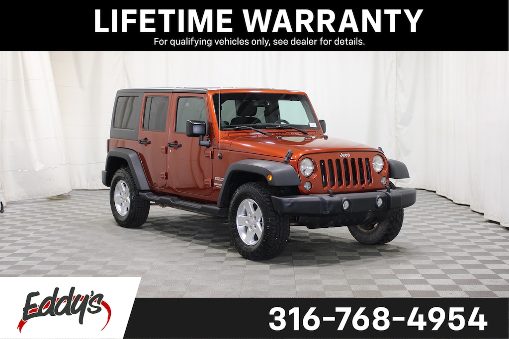 Used 2014 Jeep Wrangler Unlimited Sport 4x4 SUV