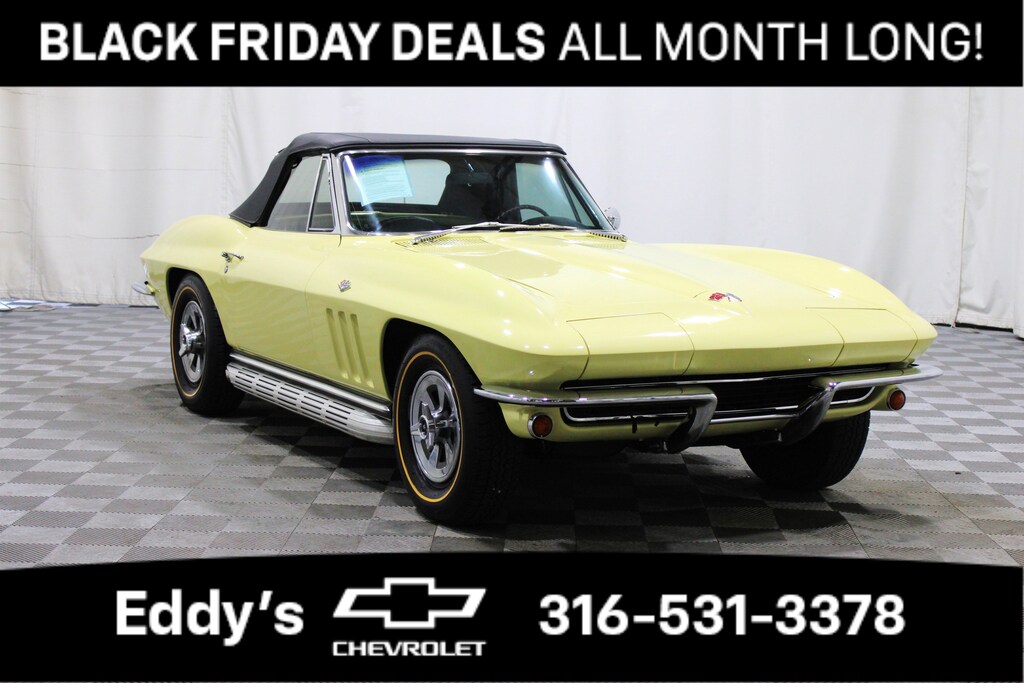 Used 1965 Chevrolet Corvette Convertible 2DOOR