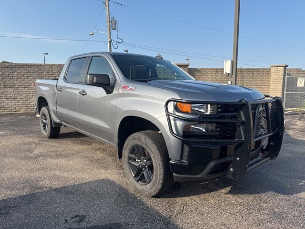 Used 2021 Chevrolet Silverado 1500 Custom Trail Boss Truck Crew Cab