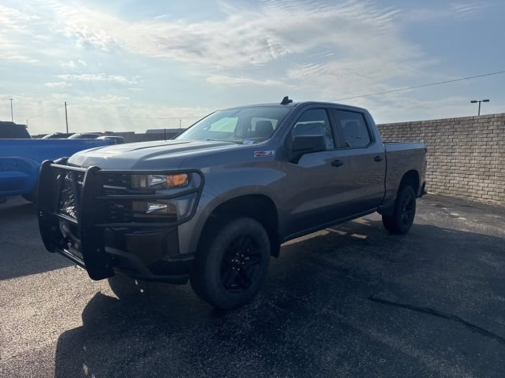 Used 2021 Chevrolet Silverado 1500 Custom Trail Boss Truck Crew Cab