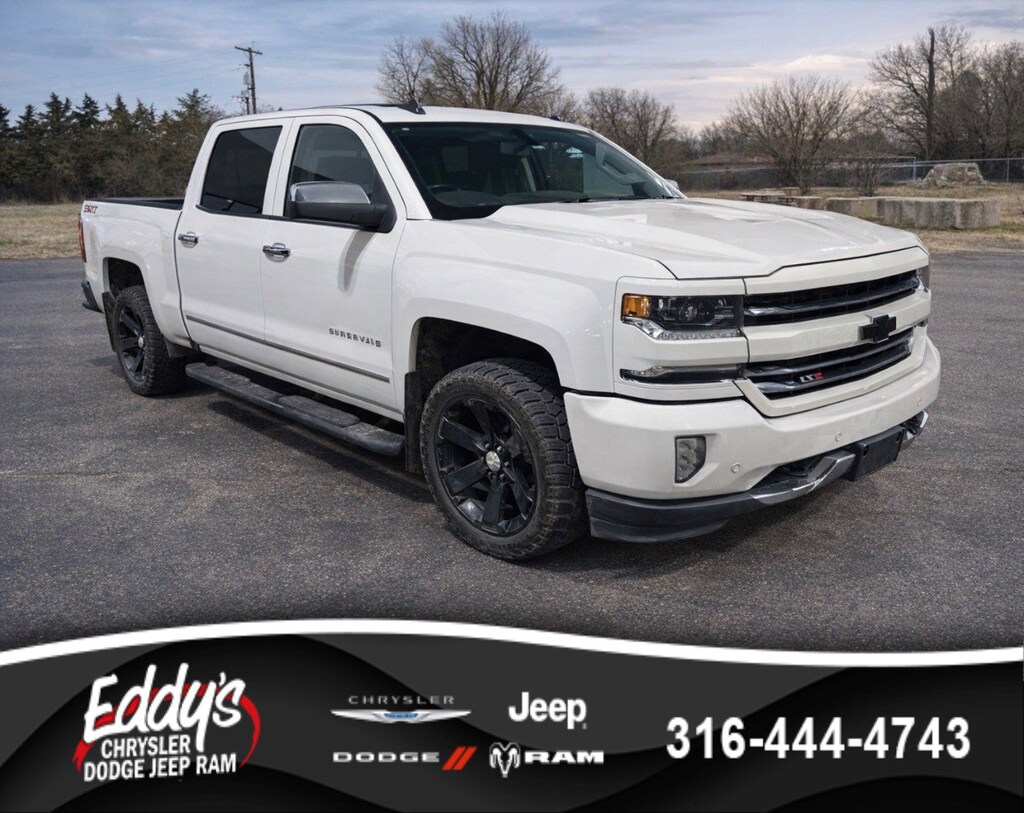 Used 2018 Chevrolet Silverado 1500 LTZ w/2LZ Truck Crew Cab