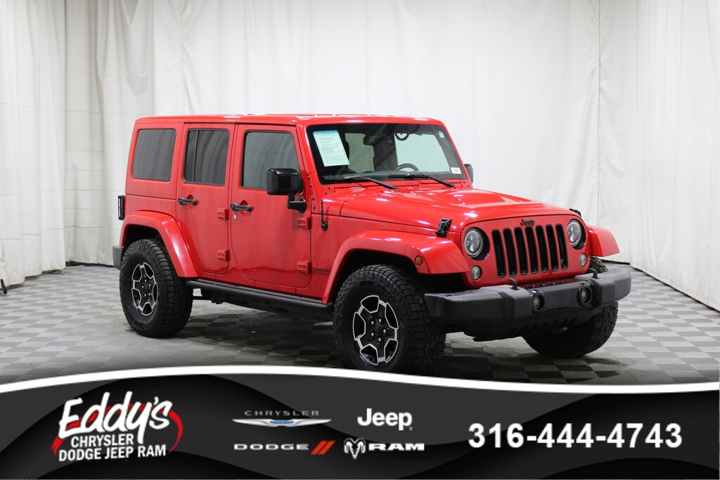 Used 2015 Jeep Wrangler Unlimited Sahara 4x4 SUV