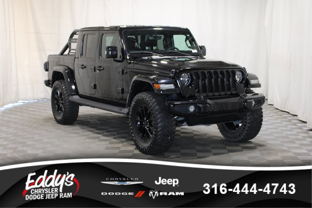 Used 2023 Jeep Gladiator Overland Truck Crew Cab