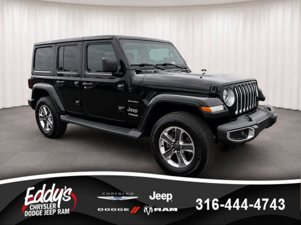 Used 2019 Jeep Wrangler Unlimited Sahara 4x4 SUV