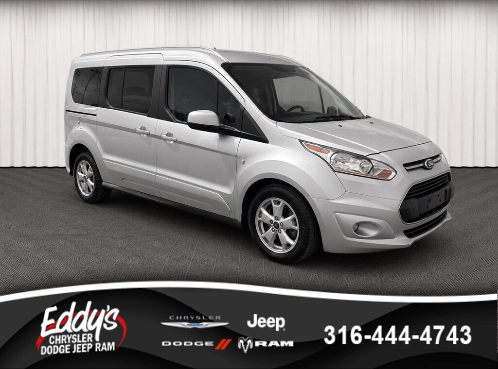 Used 2016 Ford Transit Connect Titanium w/Rear Liftgate Wagon Wagon LWB