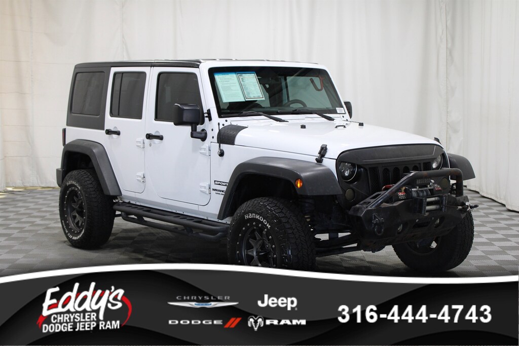 Used 2017 Jeep Wrangler JK Unlimited Sport 4x4 SUV
