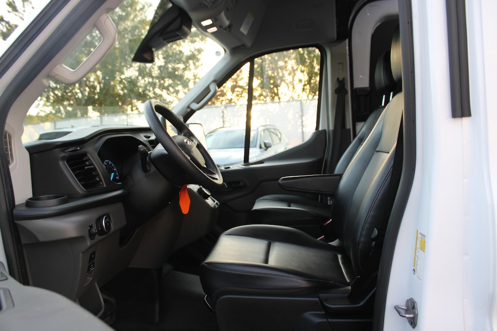 Used 2023 Ford E-Transit-350 Cargo Base Van Medium Roof Van