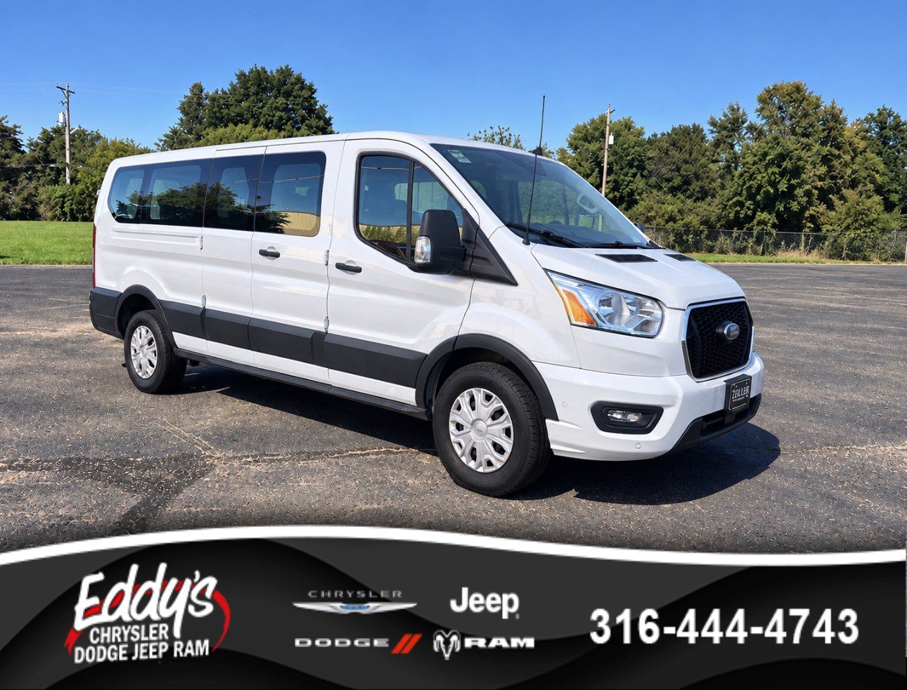 Used 2021 Ford Transit-350 Passenger Wagon Low Roof Van