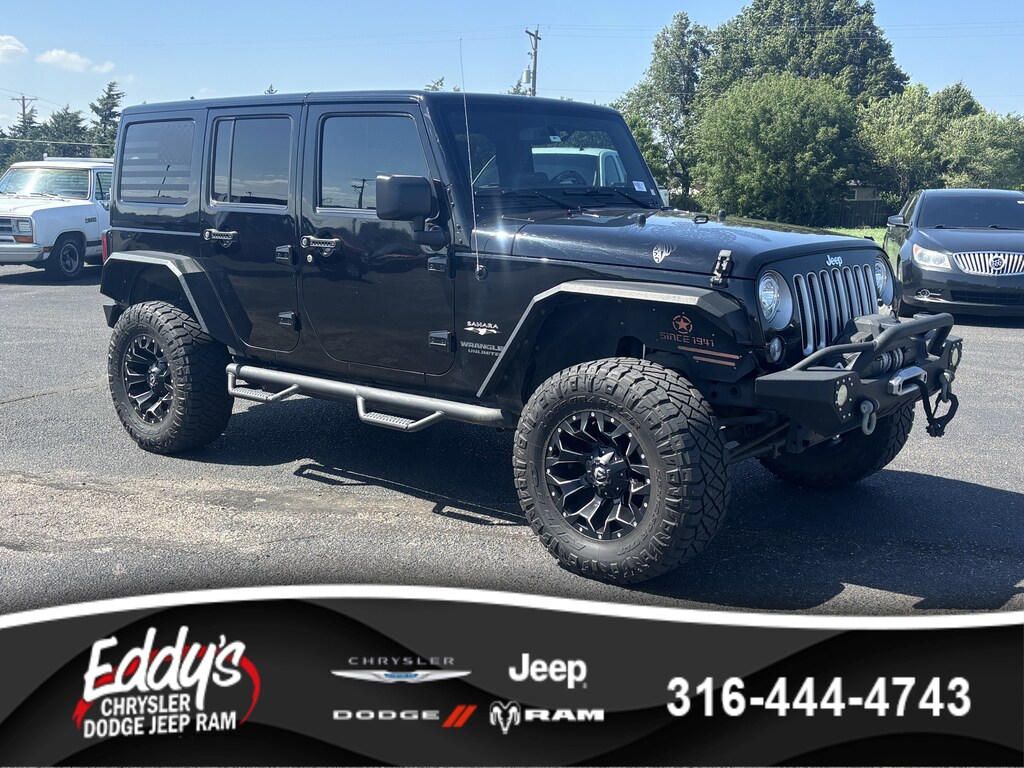 Used 2017 Jeep Wrangler JK Unlimited Sahara 4x4 SUV