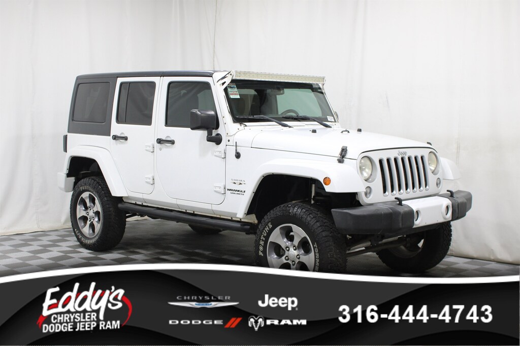 Used 2016 Jeep Wrangler JK Unlimited Sahara 4x4 SUV