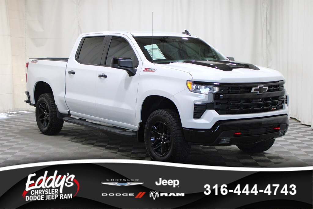 Used 2023 Chevrolet Silverado 1500 LT Trail Boss Truck Crew Cab
