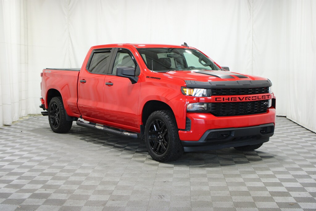 Used 2021 Chevrolet Silverado 1500 Custom Truck Crew Cab