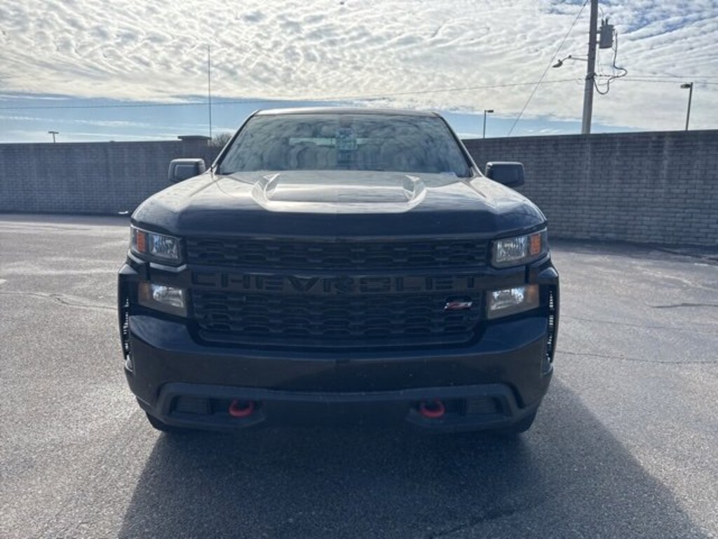 Used 2019 Chevrolet Silverado 1500 Custom Trail Boss Truck Crew Cab