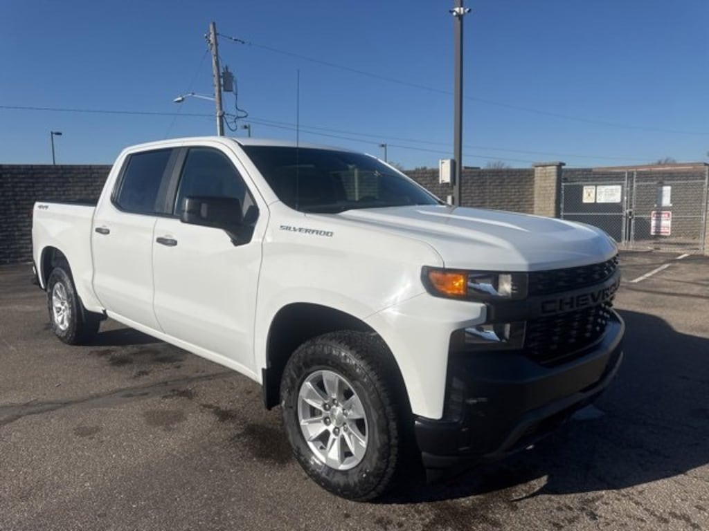 Used 2021 Chevrolet Silverado 1500 Work Truck Truck Crew Cab