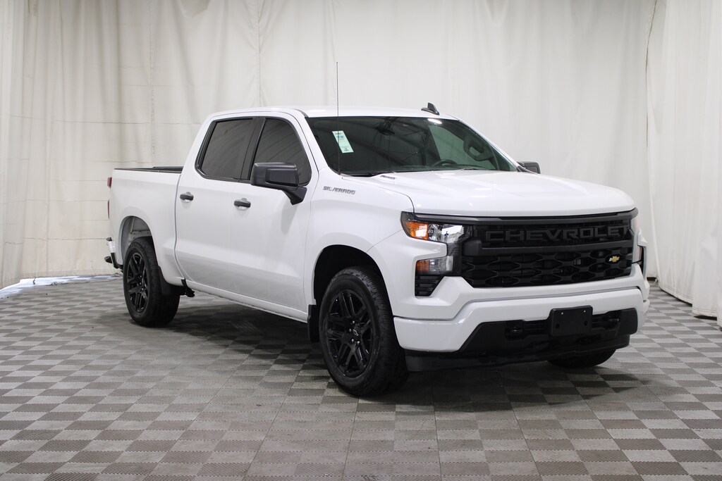 Used 2024 Chevrolet Silverado 1500 Custom Truck Crew Cab