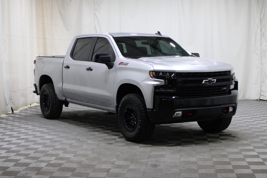 Used 2021 Chevrolet Silverado 1500 LT Trail Boss Truck Crew Cab