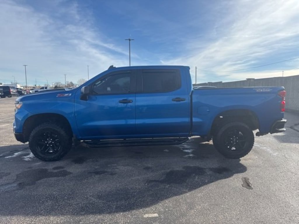 Used 2022 Chevrolet Silverado 1500 Custom Trail Boss Truck Crew Cab
