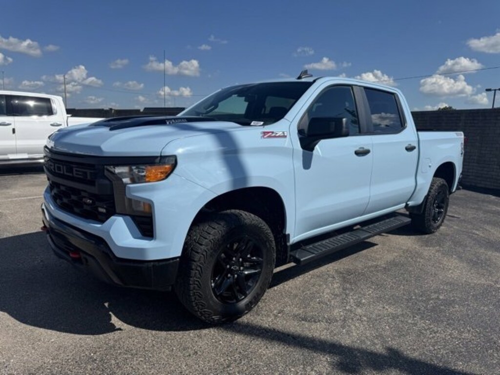 Used 2023 Chevrolet Silverado 1500 Custom Trail Boss Truck Crew Cab