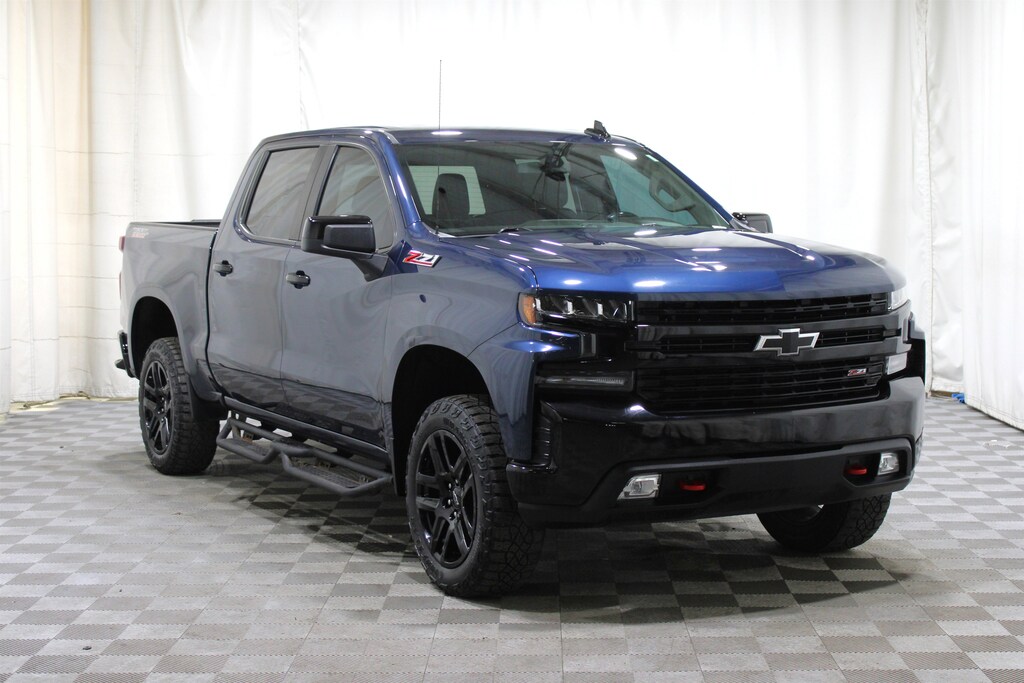 Used 2021 Chevrolet Silverado 1500 LT Trail Boss Truck Crew Cab