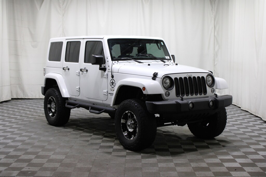 Used 2017 Jeep Wrangler JK Unlimited Sahara SUV