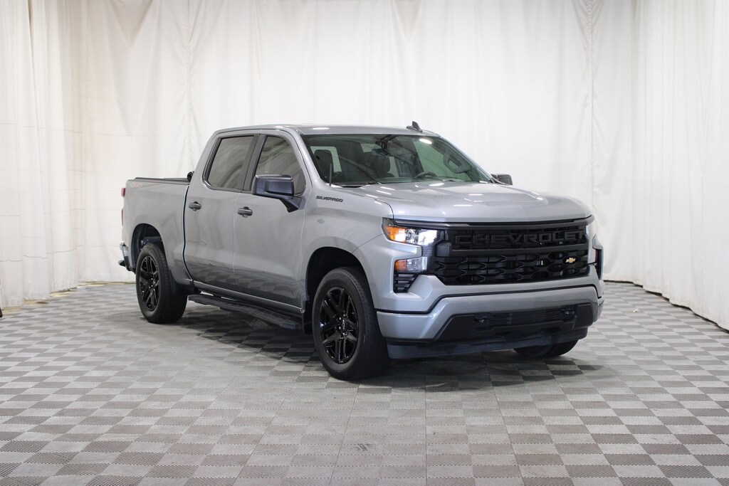 Used 2023 Chevrolet Silverado 1500 Custom Truck Crew Cab