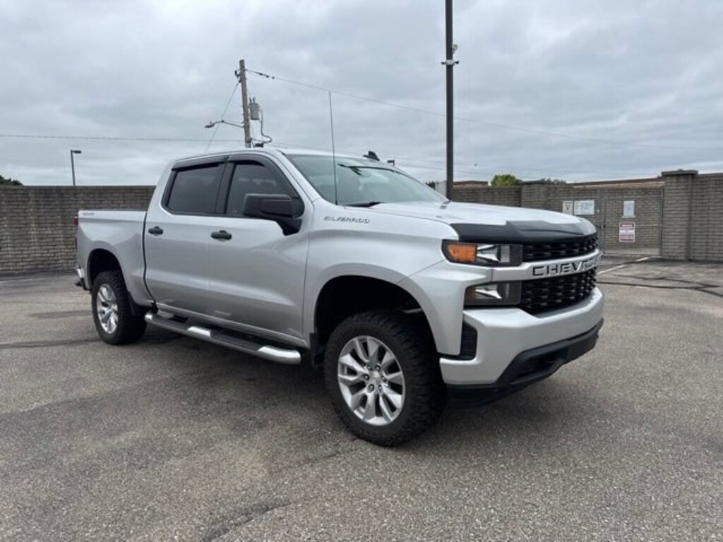 Used 2021 Chevrolet Silverado 1500 Custom Truck Crew Cab