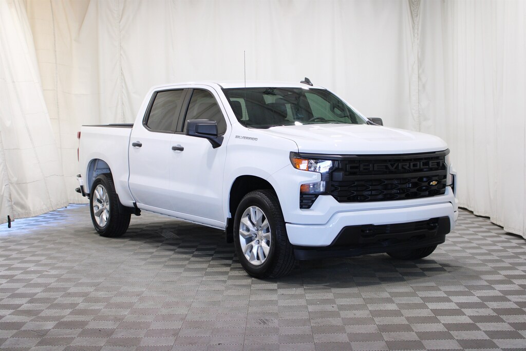 Used 2024 Chevrolet Silverado 1500 Custom Truck Crew Cab