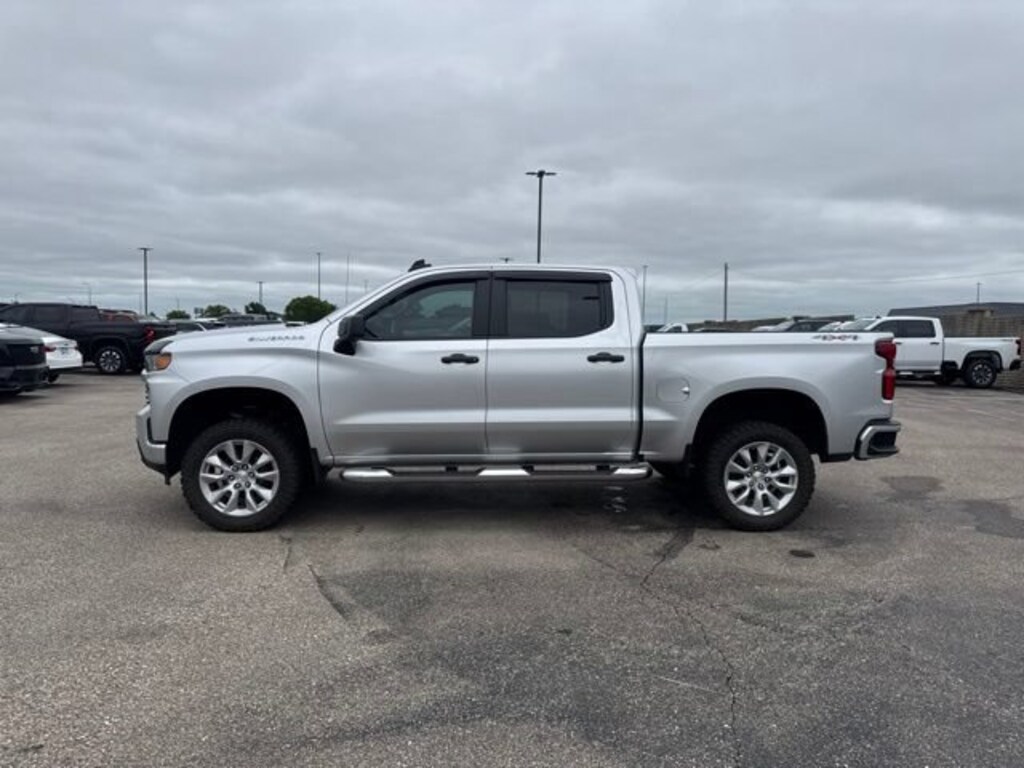 Used 2021 Chevrolet Silverado 1500 Custom Truck Crew Cab