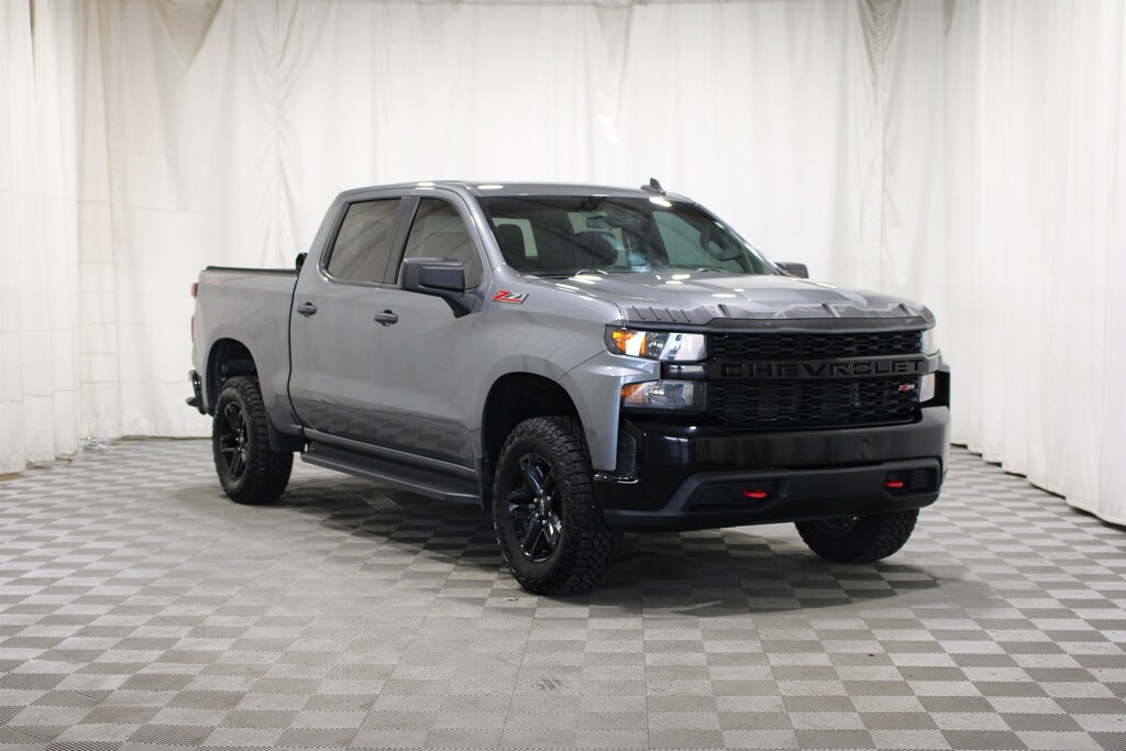Used 2020 Chevrolet Silverado 1500 Custom Trail Boss Truck Crew Cab